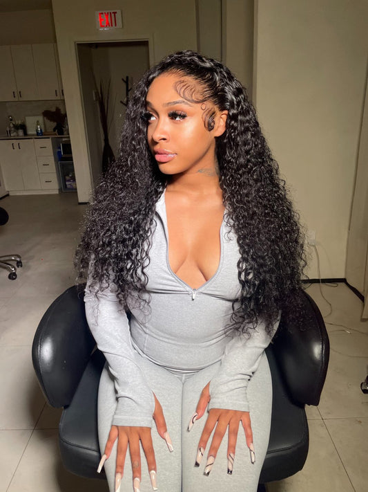 Natural curly hair order