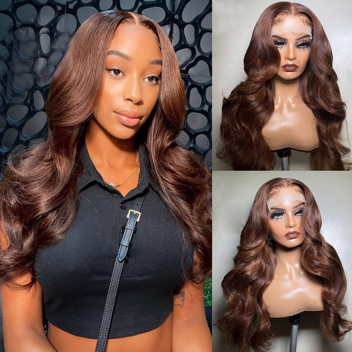 Straight Cocoa Brown #4