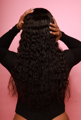 Original texture. This unit comes more “wavy” looming than curly. If you’re searching for more of a bouncy curl consider purchasing our “water wave” unit.